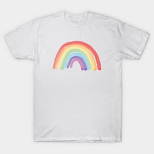 watercolour rainbow T-Shirt